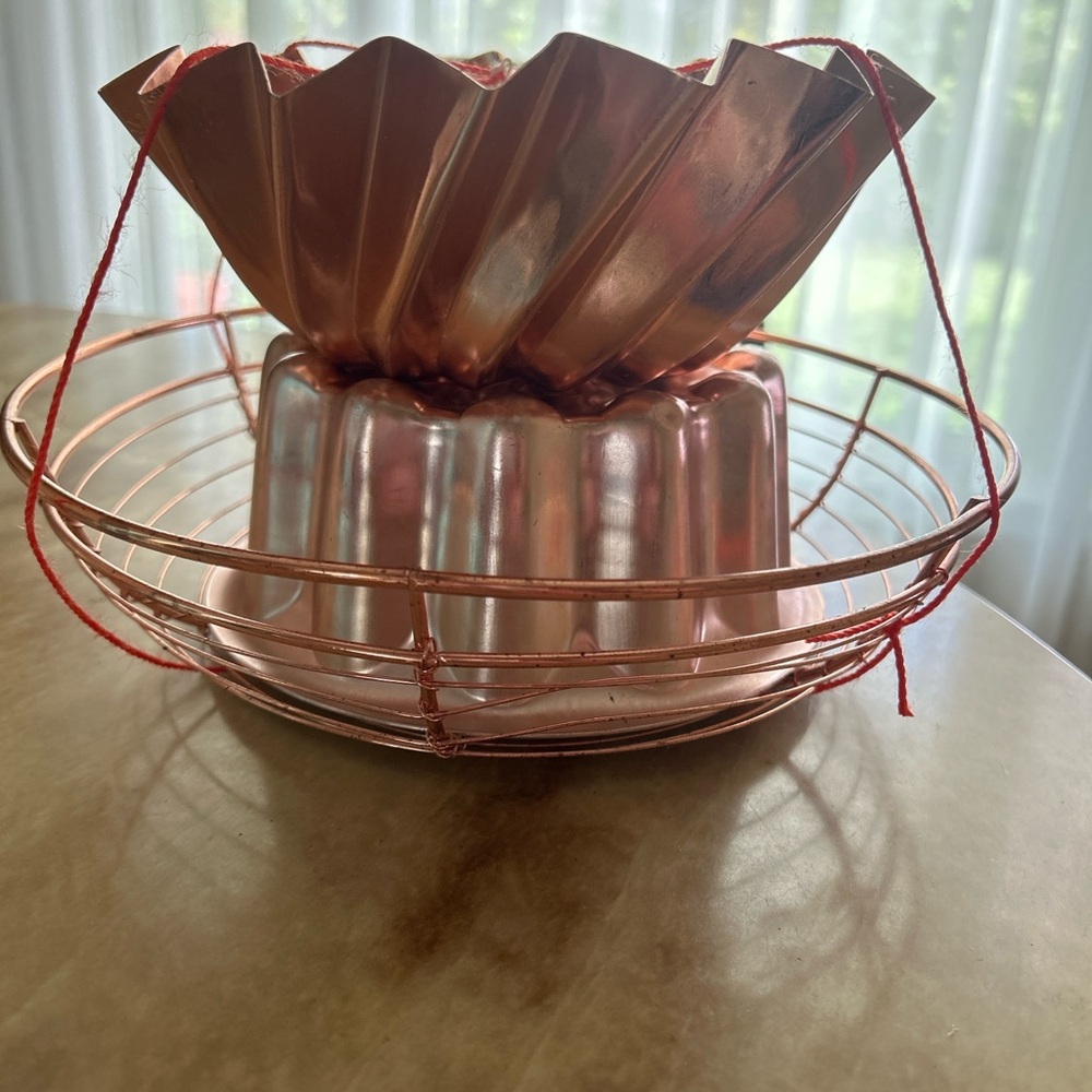 Vintage Copper Mold Set